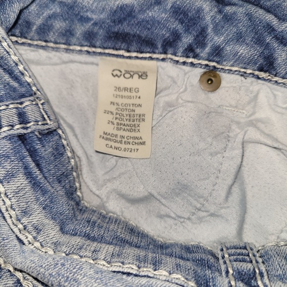 Warehouse one Skinny Jeans Women's Size 26Reg Light  Blue Low Rise‎  Denim - Picture 8 of 10